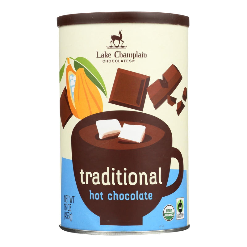 Lake Champlain Chocolates Traditional Hot Chocolate Mix - Case Of 6 - 16 Oz - Orca Market