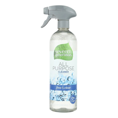 An image displaying Seventh Generation - All-purpose Cleaner - Free And Clear - Case Of 8 - 23 Ounce by Seventh Generation