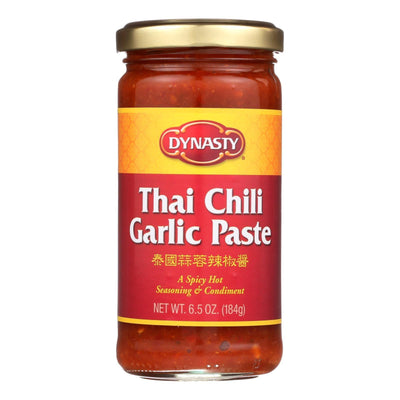 Dynasty Garlic Paste - Thai Chili - Case Of 12 - 6.5 Oz. - Orca Market