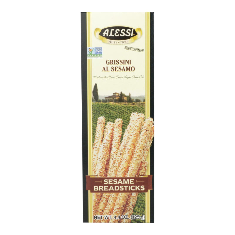 Alessi - Breadsticks - Sesame - Case Of 12 - 4.4 Oz. - Orca Market