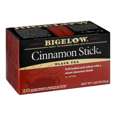 Bigelow Tea Cinnamon Stick Black Tea - Case Of 6 - 20 Bags - Orca Market