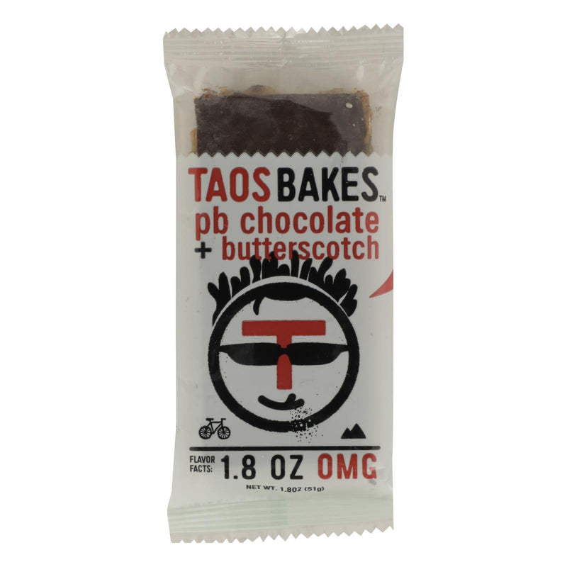Taos Bakes - Bar Peanut Butter Chocolate Butterscotch - Case Of 12 - 1.8 Oz - Orca Market