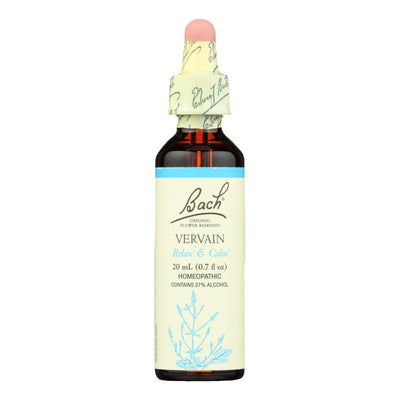 Bach Flower Remedies Essence Vervain - 0.7 Fl Oz - Orca Market