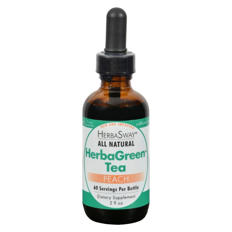 An image displaying Herbasway Labs Impeccably P Herbagreen Tea - 2 Ounce by Herbasway