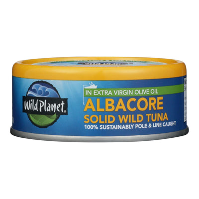 Wild Planet Wild Albacore Tuna In Extra Virgin Olive Oil - Case Of 12 - 5 Oz. - Orca Market