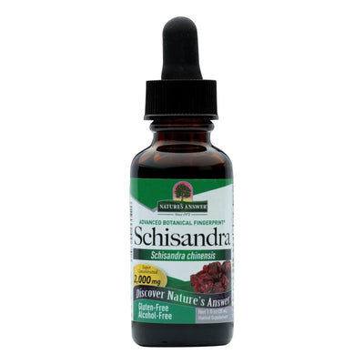 An image displaying Nature's Answer - Schisandra Berry Alcohol Free - 1 Ounce by Nature's Answer