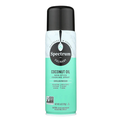 An image displaying Spectrum Naturals Coconut Spray Oil - Case Of 6 - 6 Ounce by Spectrum Naturals