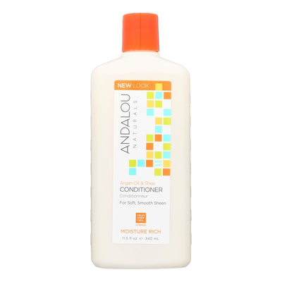 Andalou Naturals Moisture Rich Conditioner Argan And Sweet Orange - 11.5 Fl Oz - Orca Market