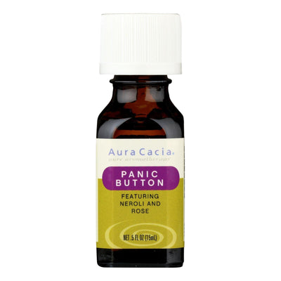 Aura Cacia - Essential Solutions Oil Panic Button - 0.5 Fl Oz - Orca Market
