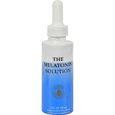 An image displaying Sublingual Products Melatonin Solution - 2 Ounce by Sublingual Products