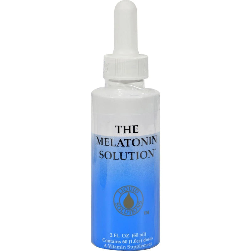 An image displaying Sublingual Products Melatonin Solution - 2 Ounce by Sublingual Products