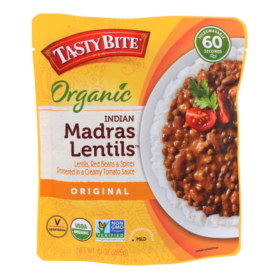 Tasty Bite Entree - Indian Cuisine - Madras Lentils - 10 Oz - Case Of 6 - Orca Market