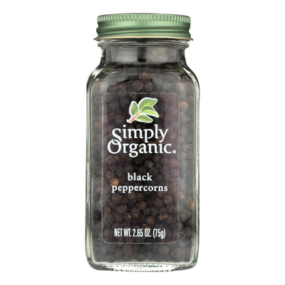 Simply Organic Black Peppercorns - Case Of 6 - 2.65 Oz. - Orca Market