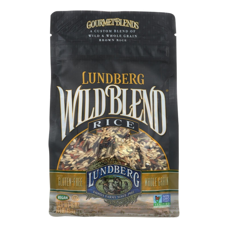 Lundberg Family Farms Wild Blend Rice - Case Of 6 - 1 Lb. - Orca Market