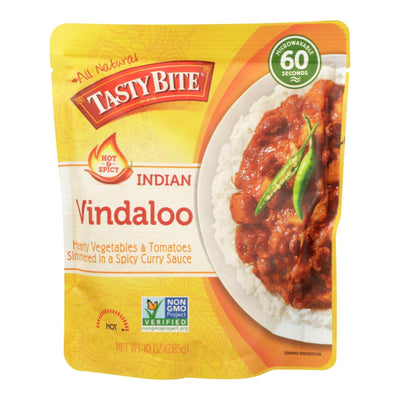 Tasty Bite Heat & Eat Indian Cuisine Entr?e - Hot & Spicy Vindaloo - Case Of 6 - 10 Oz - Orca Market