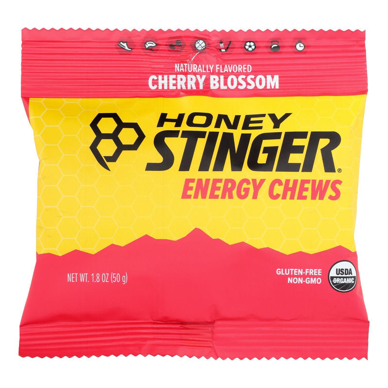 Honey Stinger Energy Chew - Organic - Cherry Blossom - 1.8 Oz - Case Of 12 - Orca Market